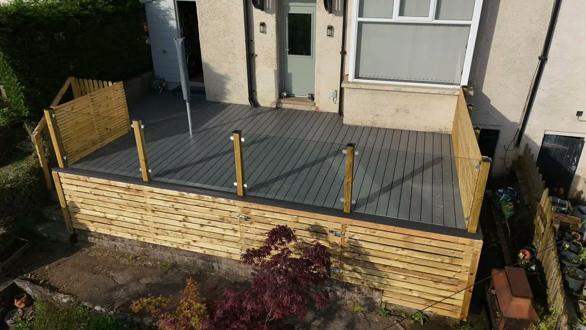 OutdoorJoiner's tweet image. Garden feeling plain? Custom decking can turn unused space into your favourite spot!
Serving Grange-Over-Sands with smart, weather ready designs.
 #DeckingContractor #GrangeOverSands #CustomDecking #DeckInstallation
Lakes Outdoor Spaces – Contact us today!
Call: +44 7423 393725