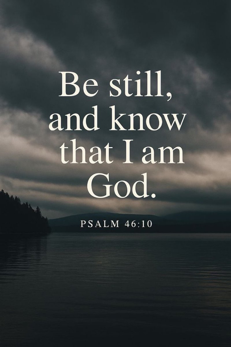 This is good advice for everyone right now.

No need to panic.

God is bigger than anything.

And He’s in full control.