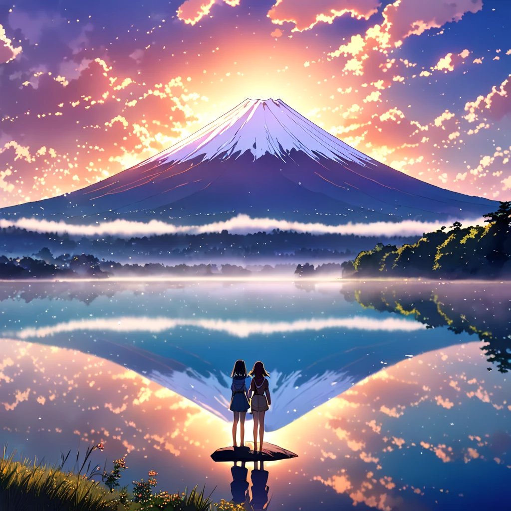 ai_pixel60667's tweet image. Morning Glow
#AIart #AIillustration #generatedimage   #AIアート #AIart   #AIイラスト #生成画像