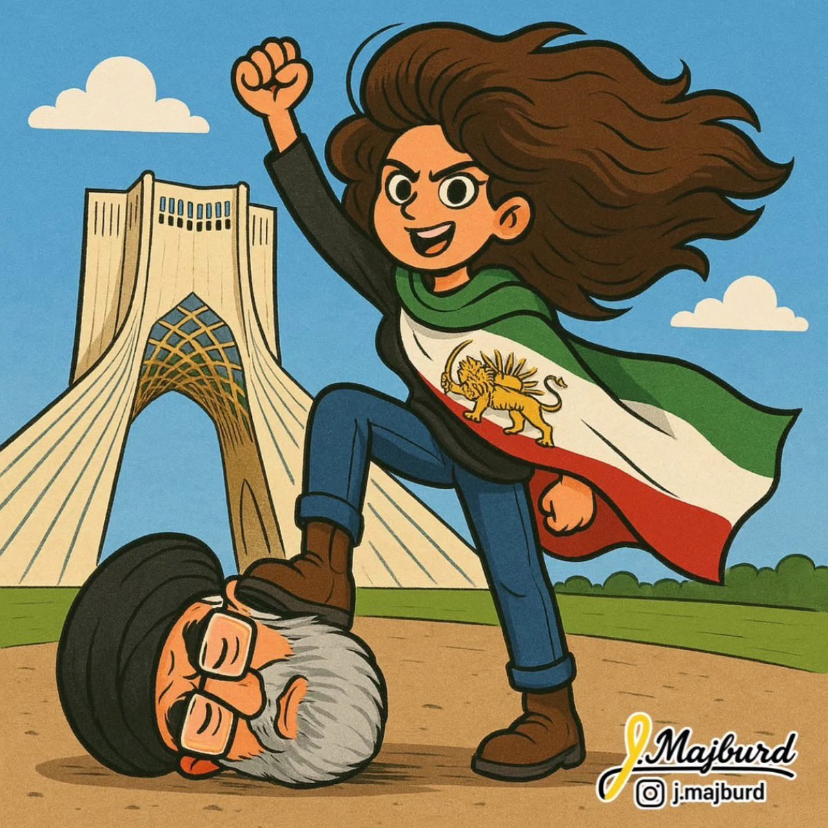 Arseneo's tweet photo. @Khamenei_m Brought to ruins! https://t.co/n4IGs3A07s