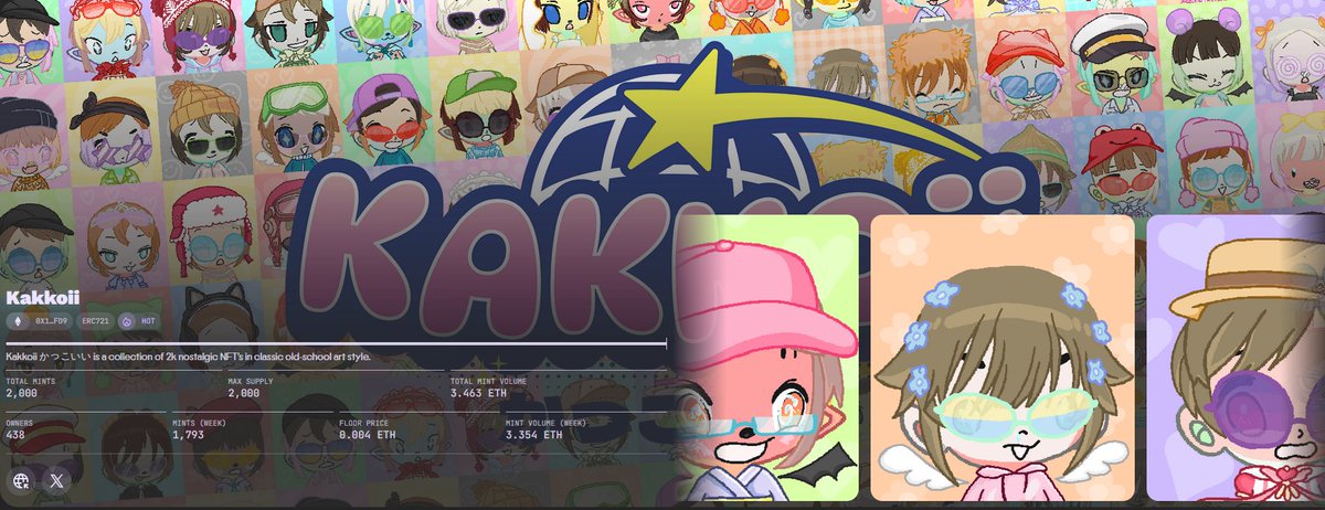 CONGRATULATIONS <a href="/kakkoii_corp/">Kakkoii</a> ON A FULL MINT OUT