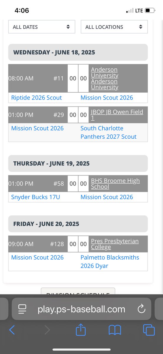 Ryan Virgilio (@ryanvirgilio26) on Twitter photo Looking forward to this week at the Black Bear Classic in Greenville, SC. I will be playing for Mission Scout 2026 and wearing #13.
Tournament link: play.ps-baseball.com/public/events/…
<a href="/BaseballMission/">Mission Baseball</a> <a href="/CuttyCavsBBall/">Cuthbertson Baseball</a> <a href="/JRudd_Scout/">Josh Rudd</a> <a href="/jakerobbins49/">JAKE ROBBINS 🇺🇸</a> <a href="/gabe_alfaro23/">Gabe Alfaro</a> <a href="/FlatgroundBats/">FLATGROUND Hitting</a> Looking forward to this week at the Black Bear Classic in Greenville, SC. I will be playing for Mission Scout 2026 and wearing #13.
Tournament link: play.ps-baseball.com/public/events/…
<a href="/BaseballMission/">Mission Baseball</a> <a href="/CuttyCavsBBall/">Cuthbertson Baseball</a> <a href="/JRudd_Scout/">Josh Rudd</a> <a href="/jakerobbins49/">JAKE ROBBINS 🇺🇸</a> <a href="/gabe_alfaro23/">Gabe Alfaro</a> <a href="/FlatgroundBats/">FLATGROUND Hitting</a>