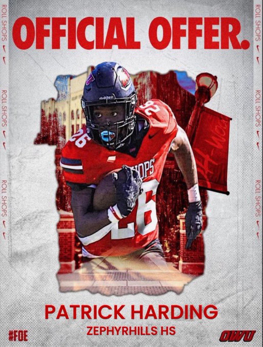 After a great camp at Miami of Ohio and an awesome talk with <a href="/HaydenHThomas/">Hayden Thomas</a> today, I’m humbled and grateful to earn an offer from <a href="/OWUBishopFB/">Ohio Wesleyan Football</a>! All glory to my Lord and Savior Jesus Christ!

#Rollshops

<a href="/baylintrujillo/">Baylin Trujillo</a> <a href="/Andy_Villamarzo/">Andy Villamarzo</a> <a href="/_CoachCarroll_/">ZHSBulldogFootball</a> <a href="/GunslingerBuzz/">Erik Buchinger</a>
