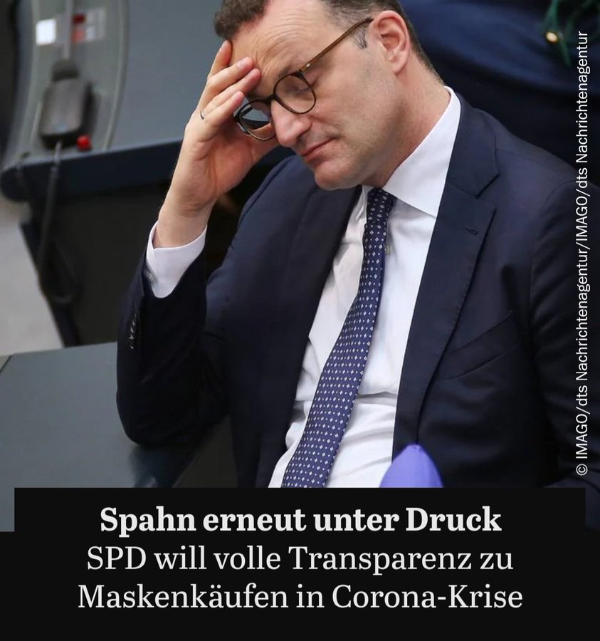 watch_union's tweet image. Endlich kommt Bewegung in die Regierung.

Die #SPD merkt, dass die Duldung von einem Politiker wie #Spahn auch negativ auf sie zurückfällt.
Jetzt will man Aufklärung.
/PM