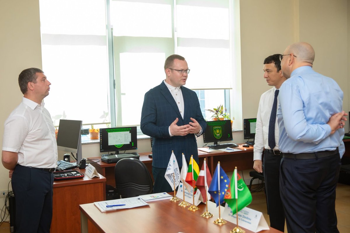 Border Management Programme in Central Asia tweet media