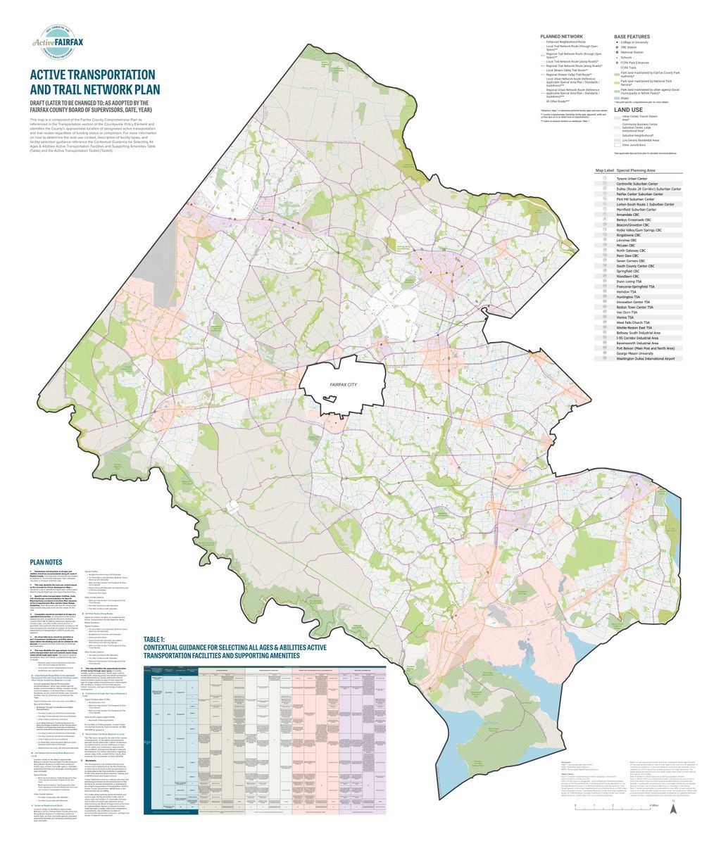 Fairfax County is updating the Comprehensive Plan to adopt a new Active Transportation &amp; Trails Plan—merging the Bicycle Master Plan &amp; Trails Plan🚲 Keep an eye out for future updates and ways to get involved: fairfaxcounty.gov/planning-devel…