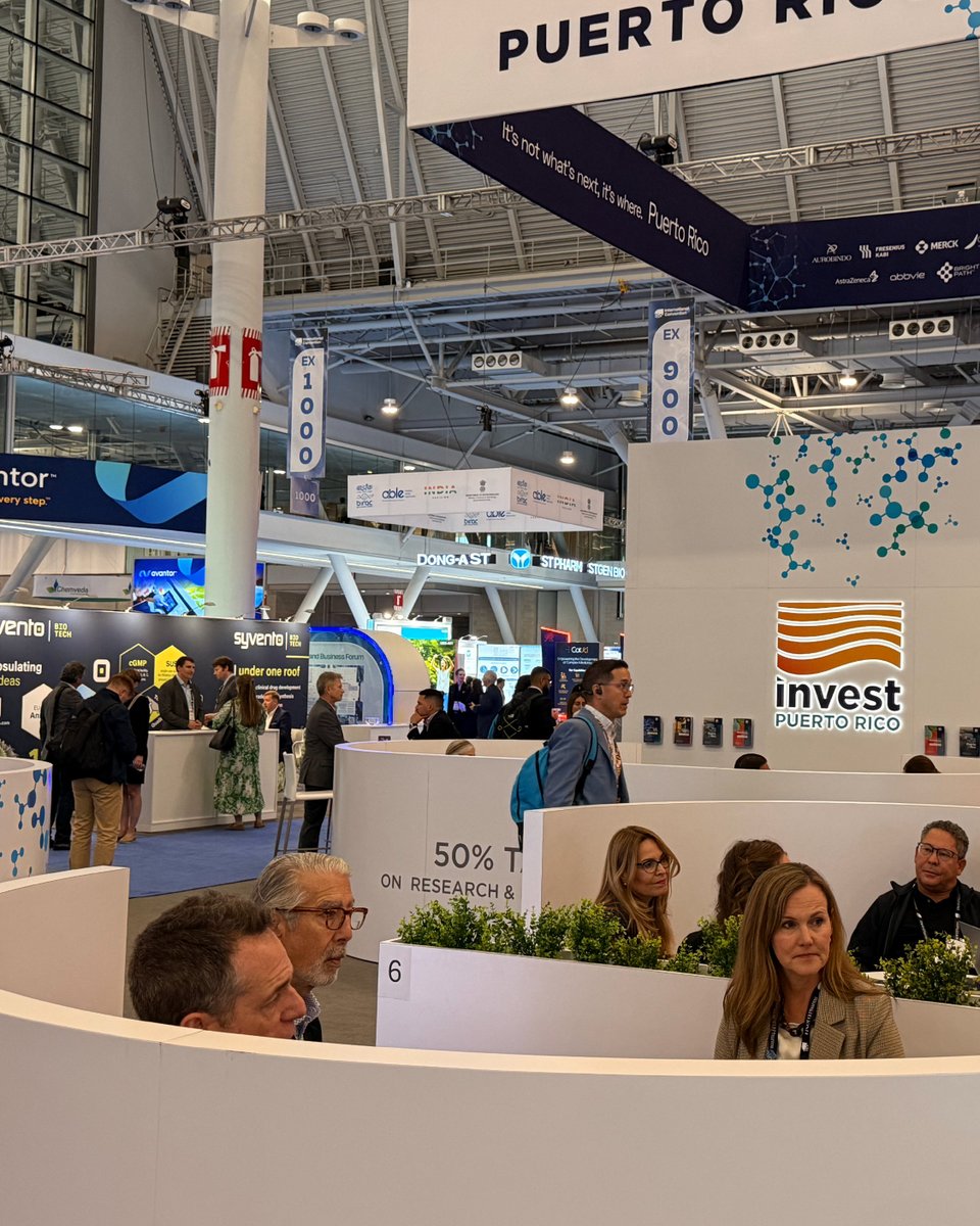 Another high-energy day at #BIO2025! 🔬🇵🇷
From impactful meetings to inspiring conversations, Day 2 brought more momentum for Puerto Rico’s mission to connect with global life sciences leaders.

📍At Booth 849, our team continued highlighting why Puerto Rico is the smart choice