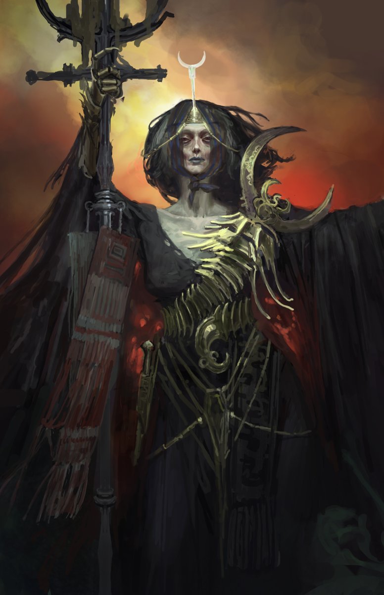 artpaque's tweet image. The Sister of the Night
(fragment of work in progress)