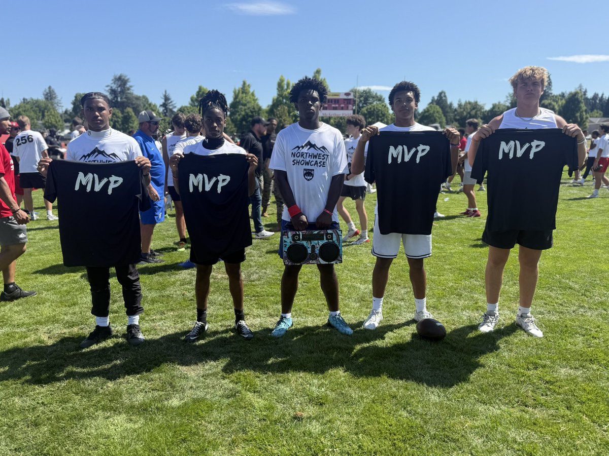 Brandon Huffman (@brandonhuffman) on Twitter photo Session Four MVPs at the <a href="/THENWSHOWCASE/">Northwest Showcase</a>
Overall MVP - Mike Taylor
QB- Cade Mitchell
WR- Osani Gayles, 2027
TE- Jack Ellis
DB- Isaiah Glover, 2028 Session Four MVPs at the <a href="/THENWSHOWCASE/">Northwest Showcase</a>
Overall MVP - Mike Taylor
QB- Cade Mitchell
WR- Osani Gayles, 2027
TE- Jack Ellis
DB- Isaiah Glover, 2028