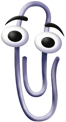 This isn't my first go around with AI from the likes of Microsoft trying to be helpful. I still remember the interruptive <tink><tink><tink> of this guy tapping on the inside of my computer monitor!