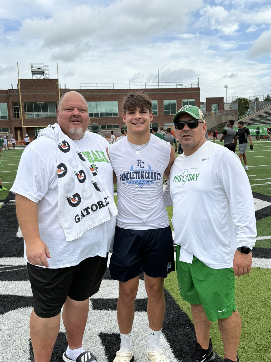 Colton Roberson (@coltonroberson4) on Twitter photo I had a great time this week visiting <a href="/HerdFB/">Marshall Football</a> It was great talking with all the coaches and staff.
Getting ready for week 1 = 73 Days!!!
<a href="/CoachRSmith1/">Rod Smith</a>
<a href="/CoachTonyGibson/">Tony Gibson</a>
<a href="/CoachRod_McD/">Rod McDowell</a>
<a href="/PrepRedzoneWV/">Prep Redzone West Virginia</a>
<a href="/CoalfieldsCo/">Coalfields & Co.</a> I had a great time this week visiting <a href="/HerdFB/">Marshall Football</a> It was great talking with all the coaches and staff.
Getting ready for week 1 = 73 Days!!!
<a href="/CoachRSmith1/">Rod Smith</a>
<a href="/CoachTonyGibson/">Tony Gibson</a>
<a href="/CoachRod_McD/">Rod McDowell</a>
<a href="/PrepRedzoneWV/">Prep Redzone West Virginia</a>
<a href="/CoalfieldsCo/">Coalfields & Co.</a>