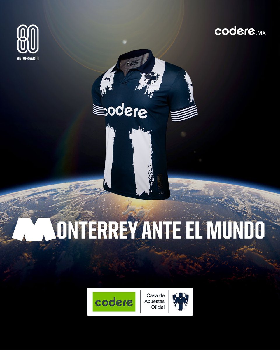 💪 ¡DENLO TODO! 💙

Sobrinos, llegó el debut de mis <a href="/Rayados/">Rayados</a> y para apoyarlos.

¡GANA UNO DE LOS 3 JERSEYS HOME!

Bases:
✅ Síguenos.
💚 Dale like y RT.
✍🏼 Usa los #CodereEsRayado y #MonterreyAnteElMundo y deja un mensaje de apoyo para La Pandilla en el Torneo de Clubes. 

---
🔞
