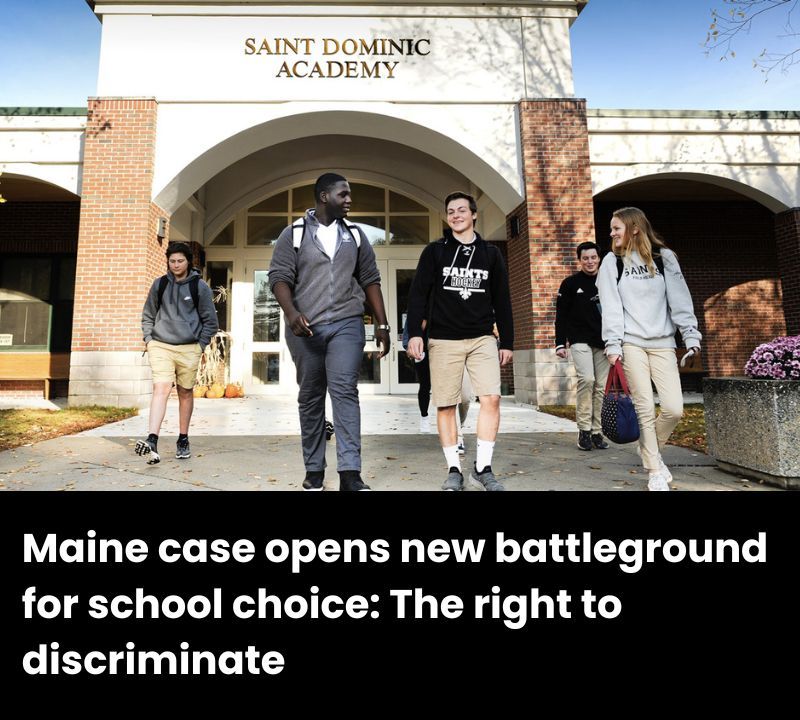 The 74 (@the74) on Twitter photo Some religious schools say serving LGBTQ students violates their faith. One voucher opponent said they want a āblank check to do what they want.ā <a href="/lrj417/">Linda Jacobson</a> reports
Read more here: buff.ly/esD1WAN Some religious schools say serving LGBTQ students violates their faith. One voucher opponent said they want a āblank check to do what they want.ā <a href="/lrj417/">Linda Jacobson</a> reports
Read more here: buff.ly/esD1WAN