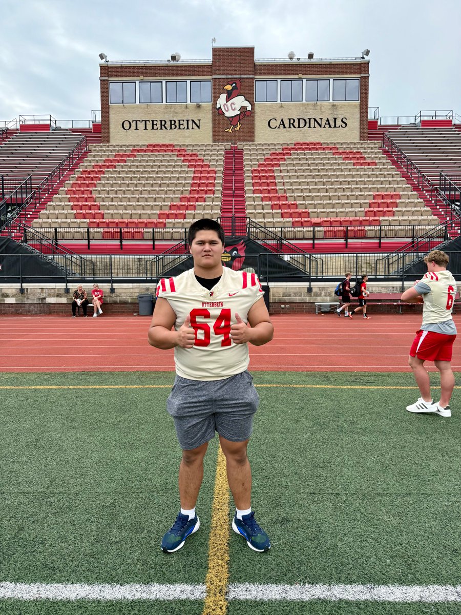 Andrew Lanham (@andrewlanham64) on Twitter photo Had a wonderful time and learned quite a bit about <a href="/Otterbein/">Otterbein University</a> and <a href="/Ott_Football/">Otterbein University Football</a>. Thank you for the invite. It was very nice meeting the coaches!
<a href="/CoachMarquis/">Dave Marquis</a>
<a href="/CoachCAdams_/">Clayton</a>
<a href="/CoachGrant74/">Ian Grant</a>
<a href="/HinesJaymar/">Jaymar Hines</a>
<a href="/RollHudFootball/">Hudson Football</a>
<a href="/Coach_Gough/">Jeff Gough</a> Had a wonderful time and learned quite a bit about <a href="/Otterbein/">Otterbein University</a> and <a href="/Ott_Football/">Otterbein University Football</a>. Thank you for the invite. It was very nice meeting the coaches!
<a href="/CoachMarquis/">Dave Marquis</a>
<a href="/CoachCAdams_/">Clayton</a>
<a href="/CoachGrant74/">Ian Grant</a>
<a href="/HinesJaymar/">Jaymar Hines</a>
<a href="/RollHudFootball/">Hudson Football</a>
<a href="/Coach_Gough/">Jeff Gough</a>