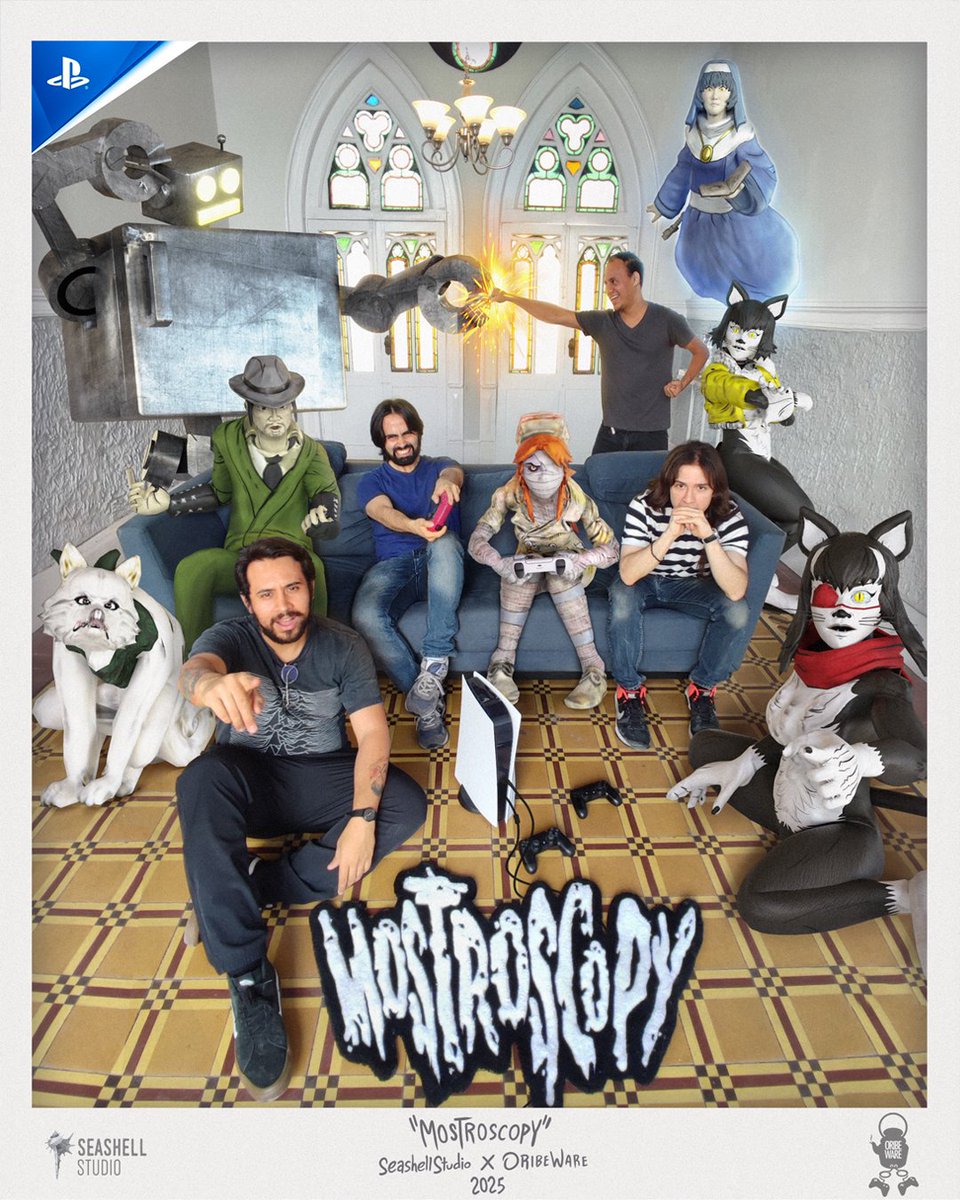 Seashell_Studio's tweet image. 🛋🔥Monsters, luchadores, and the Seashell Studio team jumped into the showdown!
🎮
This isn’t just any game… it’s #Mostroscopy for #PlayStation5 💥🕹
Who will win? The power of the ring or the supernatural chaos?
#indiedev #indievideogame @CombateMonero