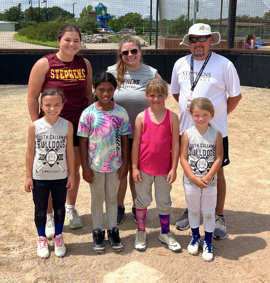 A great day for youth camp!  Small, but mighty group in the morning and afternoon!  Thanks to everyone that joined us today!!

#StephensAthletics
#StephensSoftball
#TheRightWaytoPlay