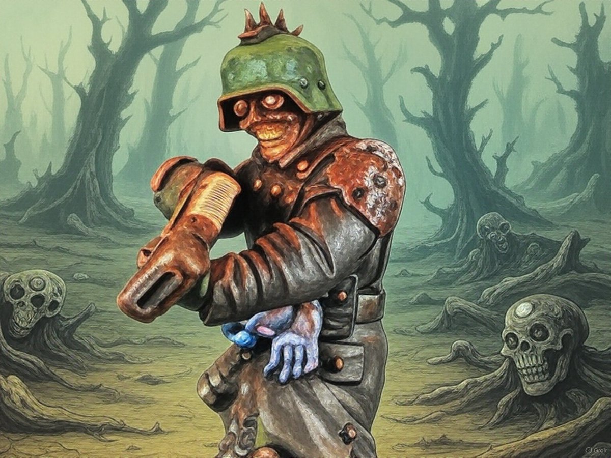 flatulatingflap's tweet image. Praise Nurgle