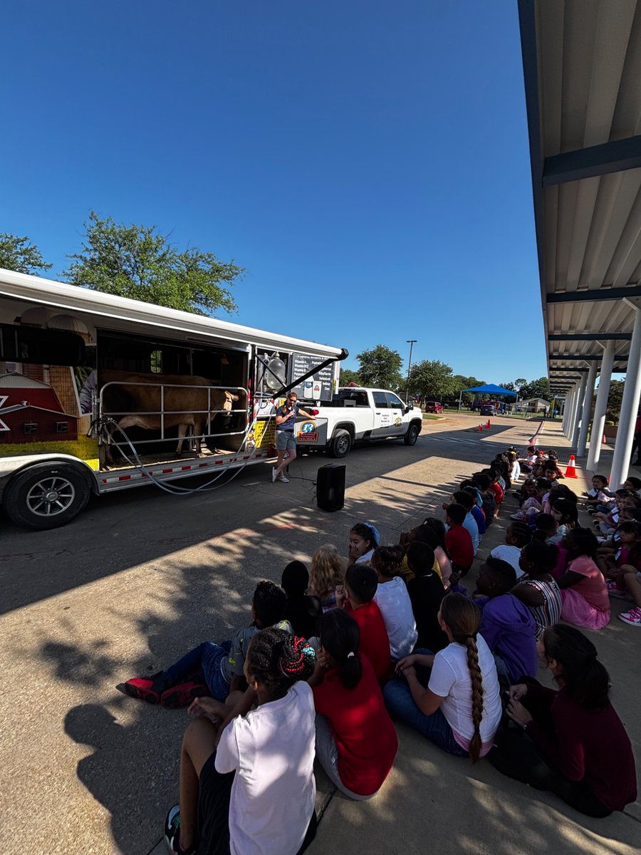 Jovany_Teaches's tweet image. Our special guest 🐮 taught us about farm life, fresh milk, and sustainability. 🥛🌱 

#MyIrvingISD #SummerLearningFun