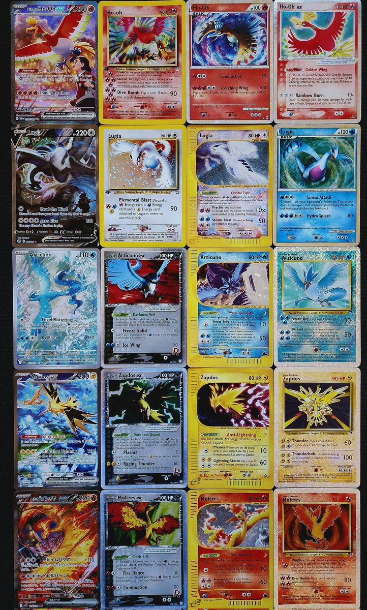 At last, all 5 legendary birds have at least 1 AR/SAR/Alt art.

Do you have a favorite?