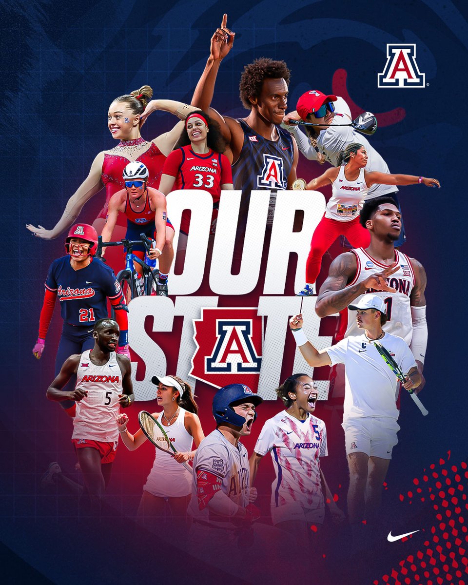 OUR STATE 🏆

For the 𝑻𝑯𝑰𝑹𝑫 𝑺𝑻𝑹𝑨𝑰𝑮𝑯𝑻 year, your Arizona Wildcats are the Territorial Cup Series Champions!