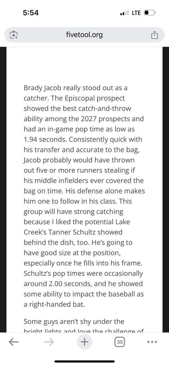 BradyJacob37's tweet photo. Thank you @DustinLMcComas for the write up. Looking forward to a great summer. @HPEndsley2027 @HPBArecruiting @HPBA_official @HPBAac @EHShoustonbase https://t.co/hO1cYycynF