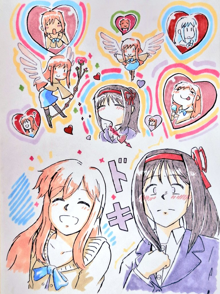 ClementiaArt's tweet image. Just messing around with copic markers at this point tbh
#MadokaMagica #madoka_magica #pmmm #madohomu #魔法少女まどかマギカ #まどマギ