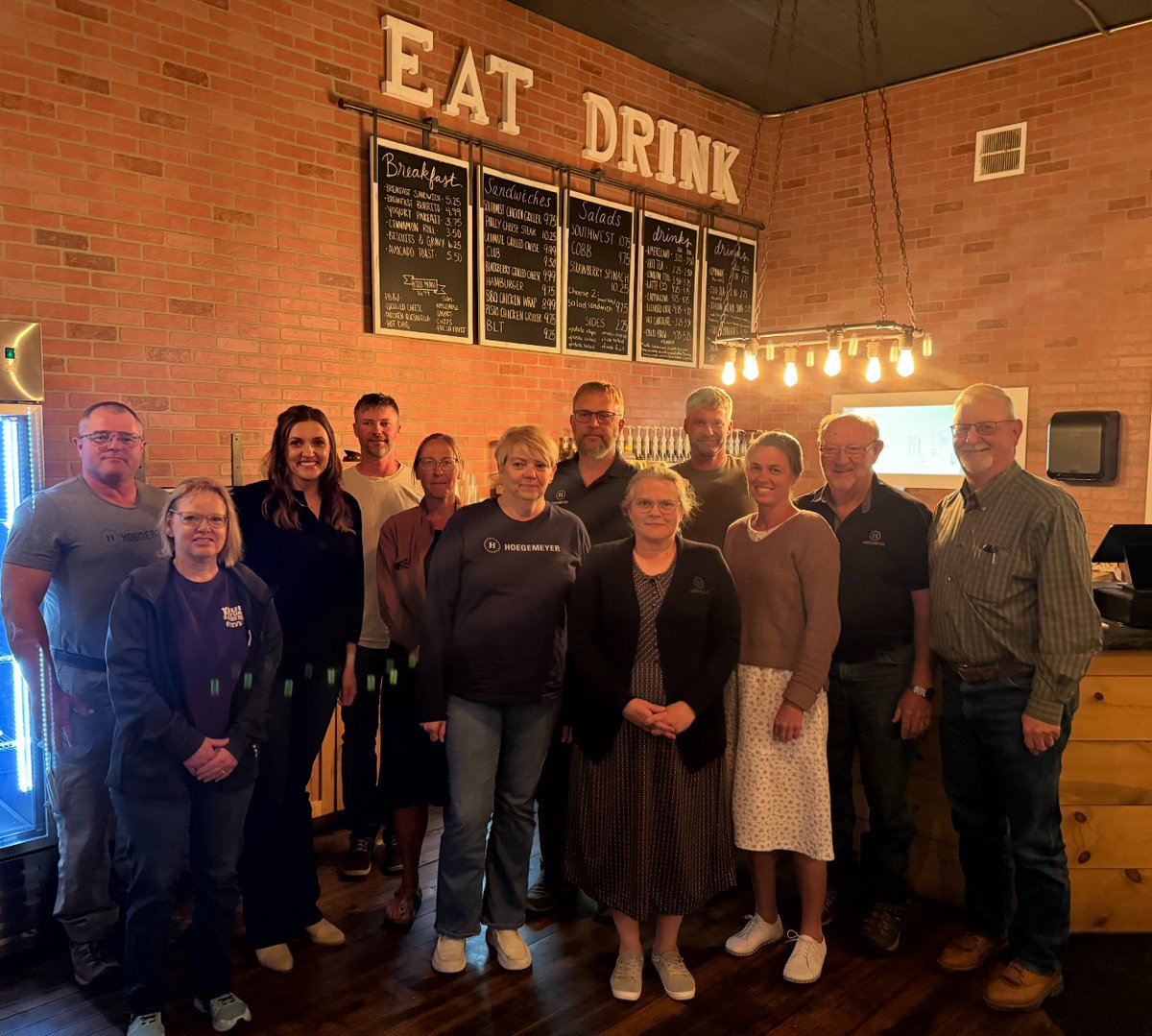 Our western Nebraska crew enjoying some time together; this is what it is all about. 💙