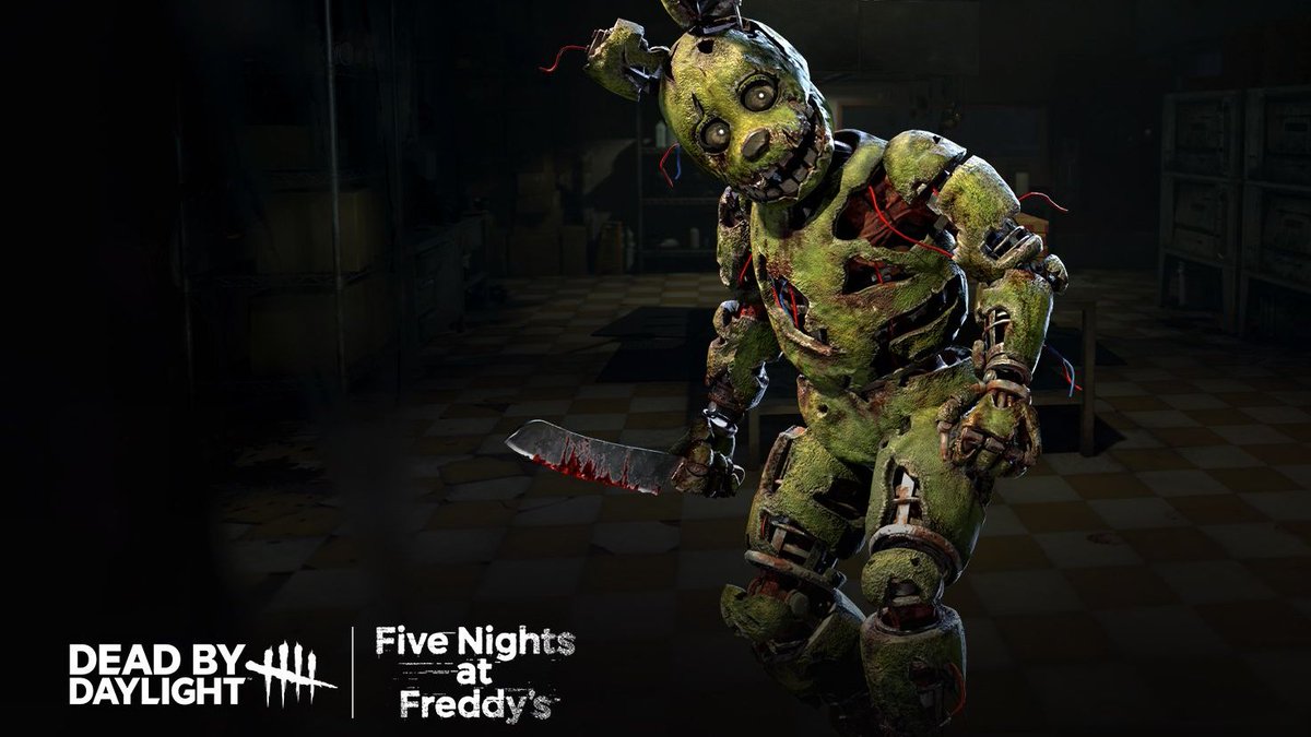 😈🔪 3x DBD FNAF DLC GIVEAWAY! 😈🔪

- Like &amp; Retweet
- Tag a friend
- Follow <a href="/AyrunTV/">Ayrun</a> 

I don't actually have any codes to give away but depending on your platform I will gift/buy one specifically for those who win, good luck! :D