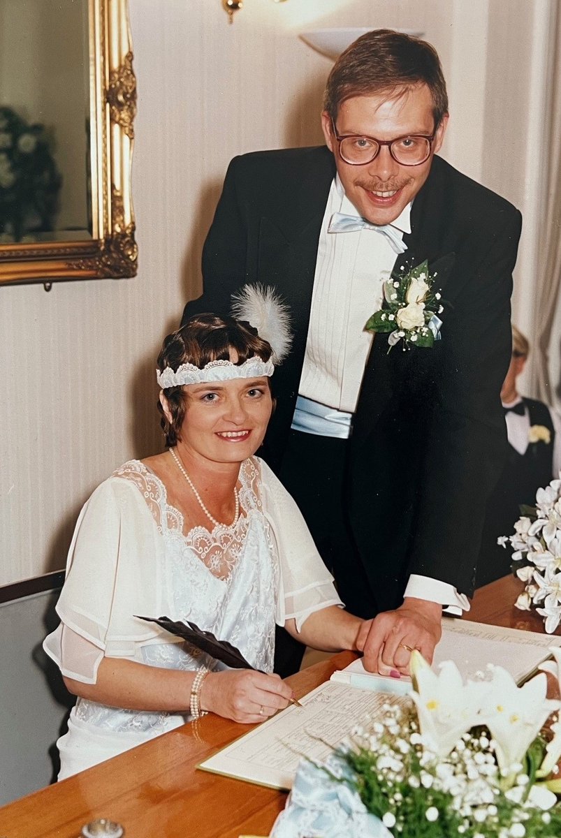 Sue Farrington Smith MBE (@sue070601) on Twitter photo So it was thirty years ago today when we said 'I do'. Presents in the form of donations to my <a href="/braintumourrsch/">Brain Tumour Research</a> page will of course always be welcome :-) thank you so much for the generous donation from my anonymous friend!
justgiving.com/page/sue-farriā¦
Sue xxxx So it was thirty years ago today when we said 'I do'. Presents in the form of donations to my <a href="/braintumourrsch/">Brain Tumour Research</a> page will of course always be welcome :-) thank you so much for the generous donation from my anonymous friend!
justgiving.com/page/sue-farriā¦
Sue xxxx