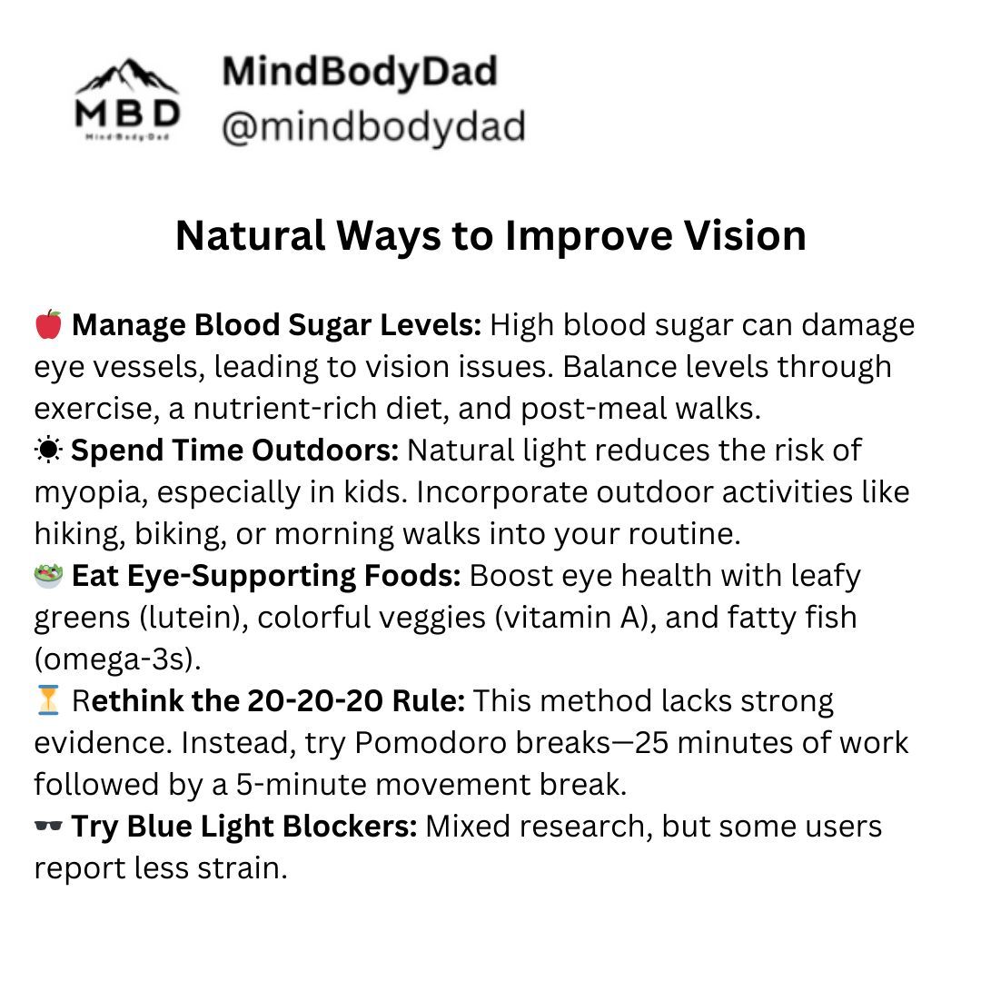 Most of these things also fall under the category of living healthier. Start at the roots for a strong tree.