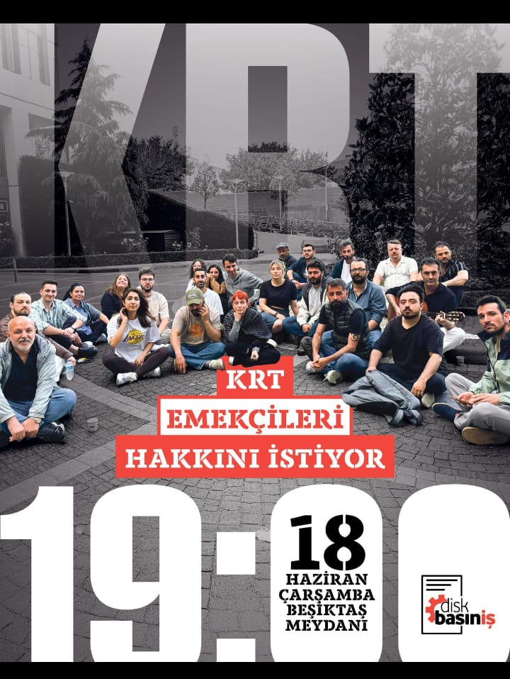Sadece haklarını istiyorlar. Krt emekçilerinin hakkını verin.