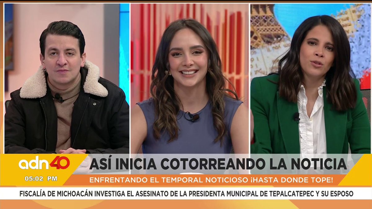 adn40 (@adn40) on Twitter photo Sigue #CotorreandoLaNoticia 🤪 con <a href="/JuanLecanda/">Juan Lecanda</a>, <a href="/GabrielaPrietoD/">Gabriela Prieto</a> y <a href="/RominaRamosC/">Romina Ramos</a> | live.adn40.mx Sigue #CotorreandoLaNoticia 🤪 con <a href="/JuanLecanda/">Juan Lecanda</a>, <a href="/GabrielaPrietoD/">Gabriela Prieto</a> y <a href="/RominaRamosC/">Romina Ramos</a> | live.adn40.mx