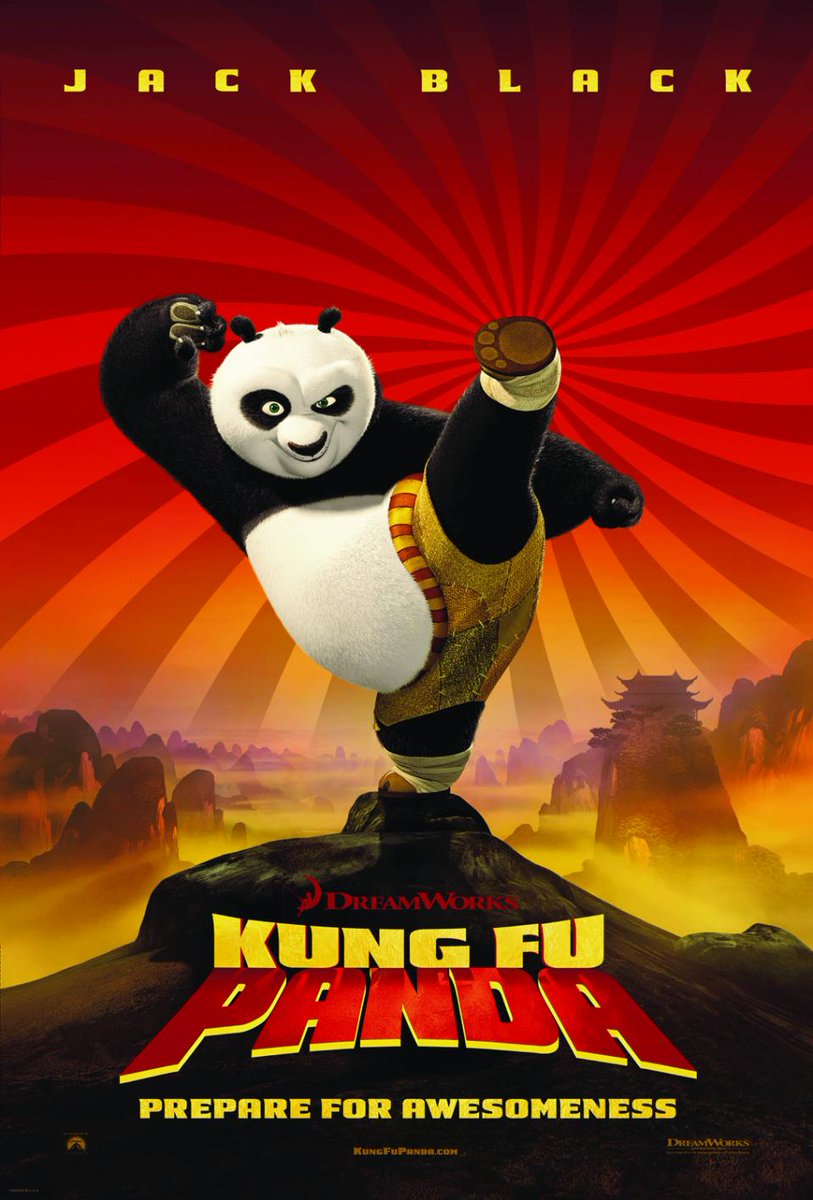 🎞 Le film de ce soir :  

Kung Fu Panda.  Je ne me souviens plus du film. Et j'ai le jeu auquel je n'ai pas encore joué, pour la Xbox 360.

#HomeTheatre #Bluray #2008