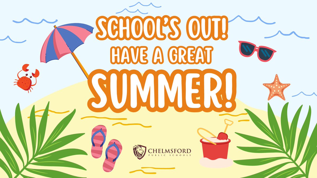 See you in August!! 
#CPSLionsPRIDE #ChelmsfordMA