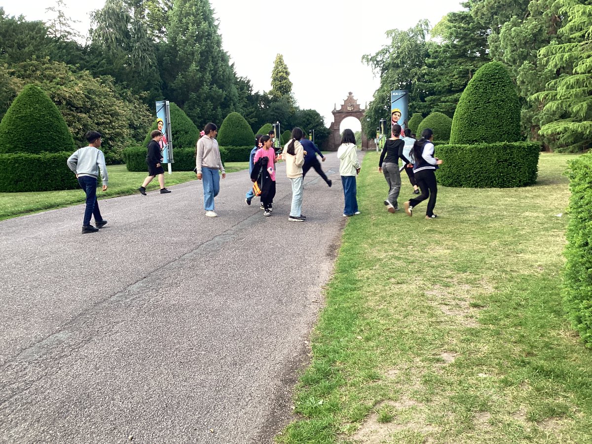 Enjoying the outdoors <a href="/condoverhall/">Condover Hall</a>