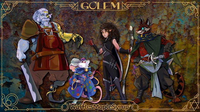 🔴 We are LIVE with Session 4 of GOLEM! 🔴

The party has to say their goodbyes and head out on their ACTUAL mission into the dangerous jungle.

Come join us and our community on either Twitch or Moonbeam and be a part of the story!