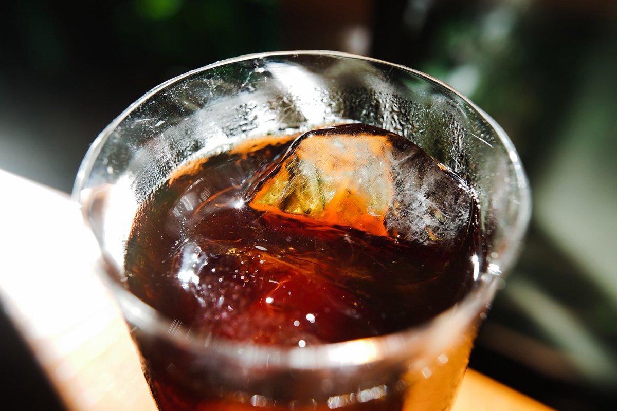 アイスコーヒーが美味しい季節。