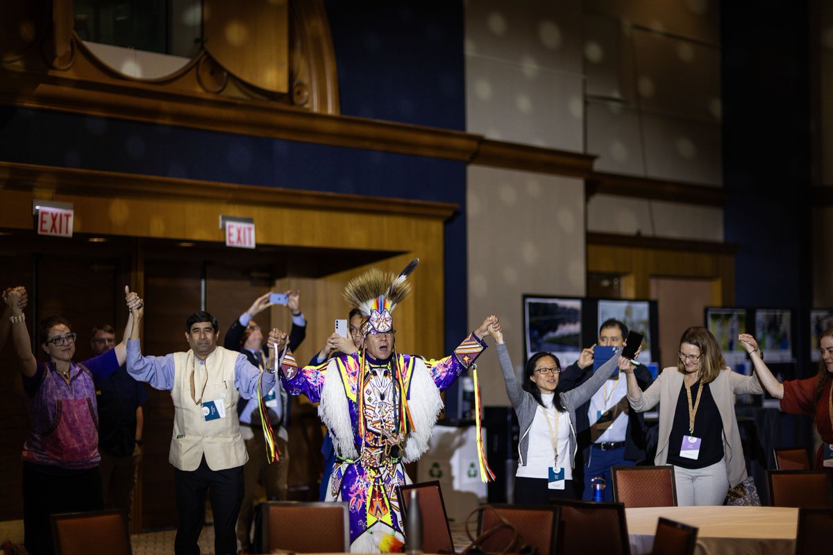 Day two of #SRI2025: done✅

Higher ed institutions like <a href="/NUSingapore/">NUS</a> and <a href="/cardiffuni/">Cardiff University</a> are building global partnerships to accelerate sustainability research. 

Indigenous leaders from around the world spoke about the need for science to be inclusive, ethical, and collaborative.