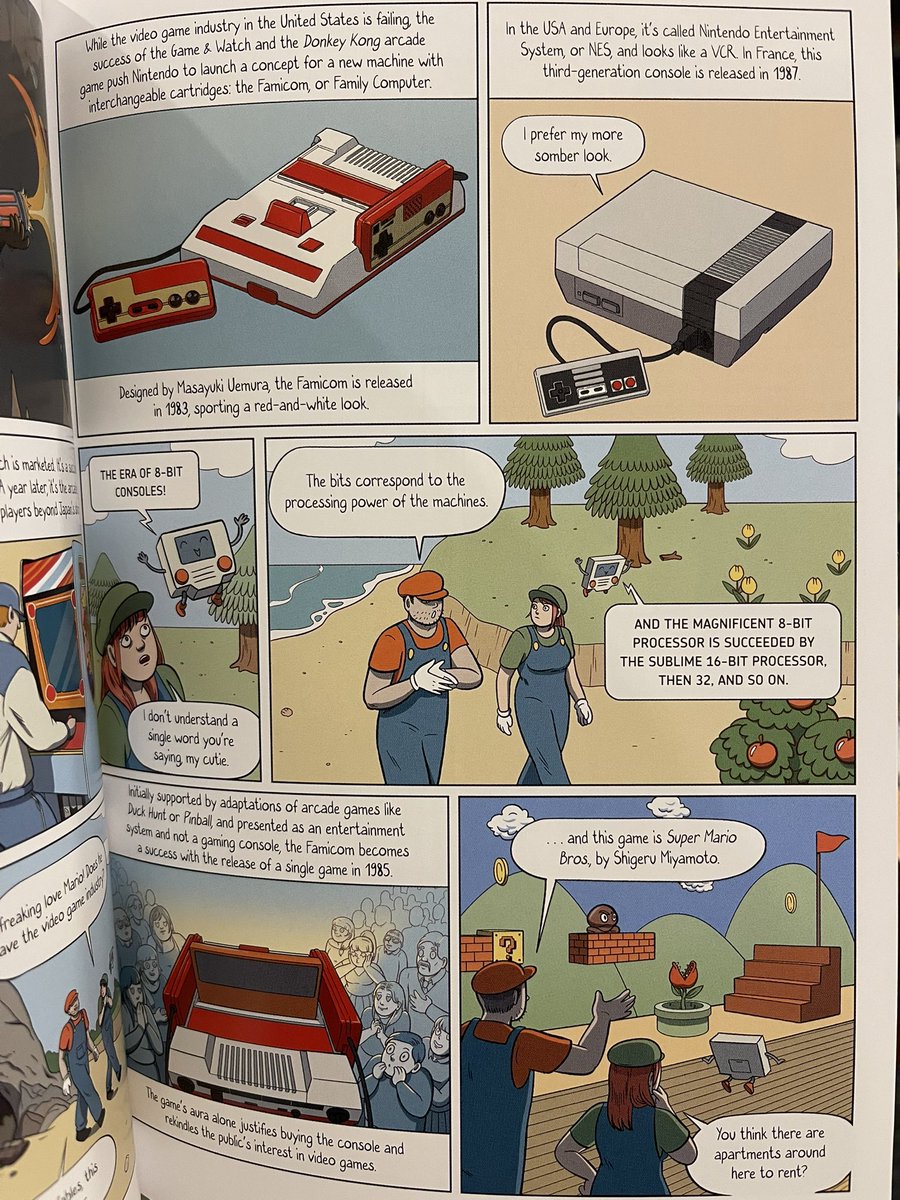 Tim Smyth soon @ALA Philly (@historycomics) on Twitter photo Love this super well researched, fun, and engaging history of video games from <a href="/AndrewsMcMeel/">Andrews McMeel</a> . This will be going into my class as a shining example of researching and presenting on a personal passion. The combination of comics and video games is just awesomeness. Love this super well researched, fun, and engaging history of video games from <a href="/AndrewsMcMeel/">Andrews McMeel</a> . This will be going into my class as a shining example of researching and presenting on a personal passion. The combination of comics and video games is just awesomeness.