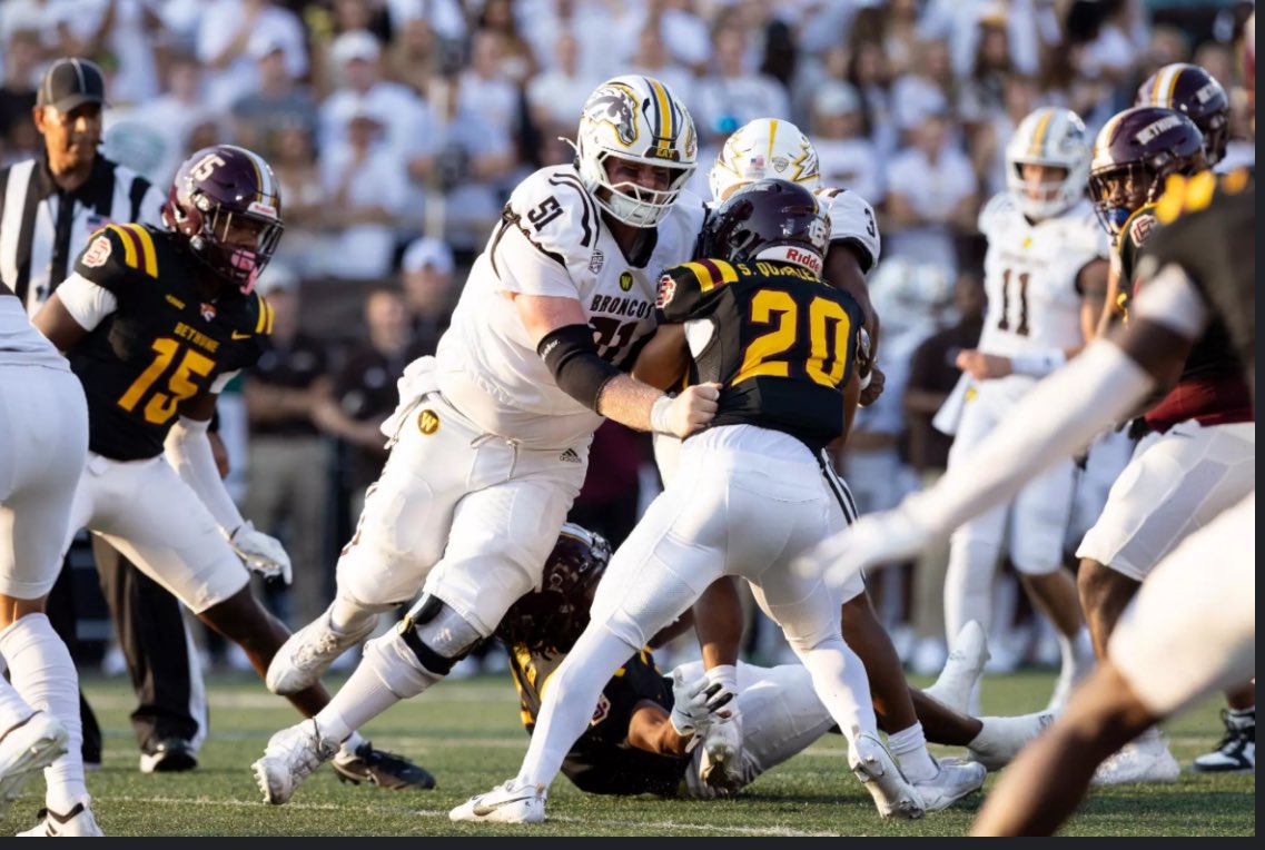Thomas Storm (@tstorm50) on Twitter photo I will be back at Western Michigan University tomorrow for the prospect camp!! Can’t wait to be back in Kalamazoo!!
<a href="/pawlakjoe/">Joe Pawlak</a> <a href="/CoachWillAhrens/">Coach Will Ahrens</a> <a href="/CoachLT39/">Lance Taylor</a> <a href="/CoachKlaus68/">Brendan Klaus</a> <a href="/WMU_Football/">Western Michigan Football</a> <a href="/godogs_football/">Brighton Football</a> I will be back at Western Michigan University tomorrow for the prospect camp!! Can’t wait to be back in Kalamazoo!!
<a href="/pawlakjoe/">Joe Pawlak</a> <a href="/CoachWillAhrens/">Coach Will Ahrens</a> <a href="/CoachLT39/">Lance Taylor</a> <a href="/CoachKlaus68/">Brendan Klaus</a> <a href="/WMU_Football/">Western Michigan Football</a> <a href="/godogs_football/">Brighton Football</a>
