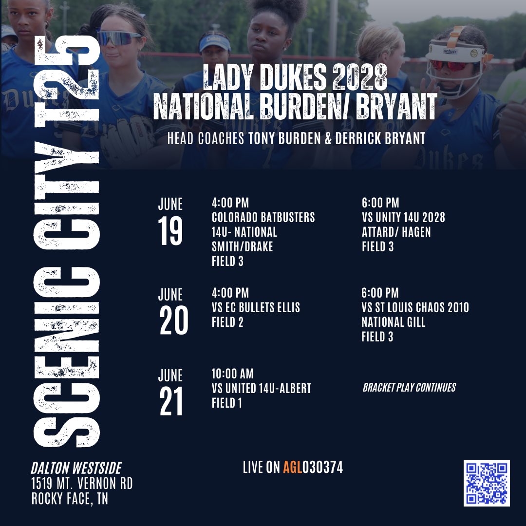 SMarshall2029's tweet image. Coaches, this week me and the @LadyDukes28Nat will be @ConnectSports_ Scenic City Showcase. Here are our dates and times. I will also be playing in the All-Stars game with Team 22 on Wednesday at 8pm on F3. So drop by and check us out.
#SkyIsTheLimit 
#BlueMagic
#TeamAI…