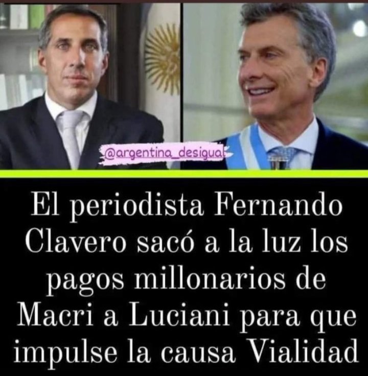 LOS HIJOEPUTA SON ÉSTOS DOS. Cristina es inocente..!!!
#LaMarchaDelPueblo 
Los quiero presos de por vida..!