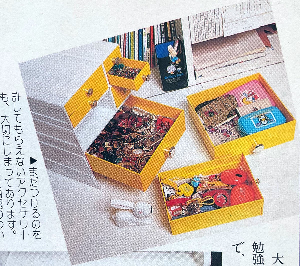 昭和58年『私の個室』創刊号より『マイ・エンジョイルーム大公開』の 