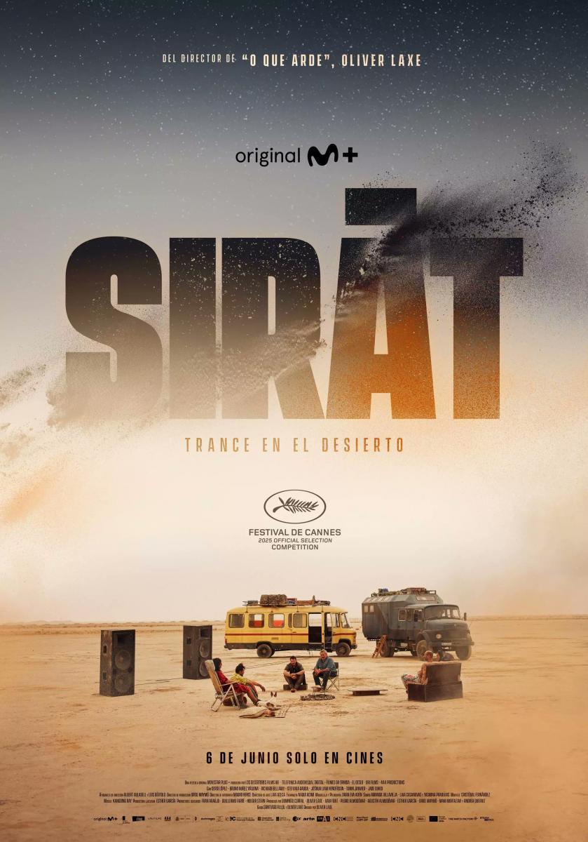 SIRÂT me ha dejado en shock. 

Creo haberme encontrado con una peli que más allá de las locuras que pueda decir su director, es tremendamente inteligente y te exige como espectador, buscando dar un espectáculo (sí, espectáculo) con el que reflexionar y sufrir. 

Muy muy bien.
