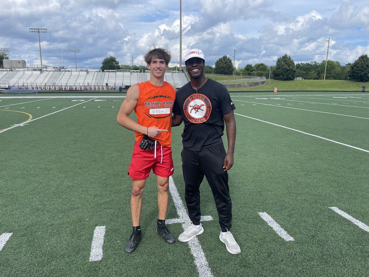 SotoKelly8's tweet image. Had a great time competing @GoCamelsFB camp on Sunday! Learned a lot & really appreciate the coaches talking with me about the program! #RollHumps @Coach_BHarris @CoachRidings @CoachEAmoako @CoachSutton88 @Prov_Football @cmacc16 @David_Hickson