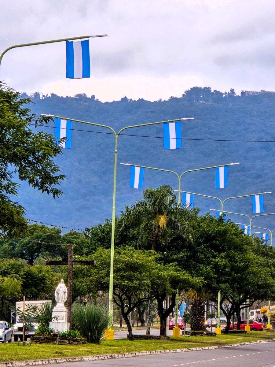 🇦🇷 ¡YERBA BUENA SE VISTE DE CELESTE Y BLANCO!

Estamos decorando nuestras avenidas con los colores patrios para celebrar el Día de la Bandera y prepararnos para el 9 de Julio 🩵🤍