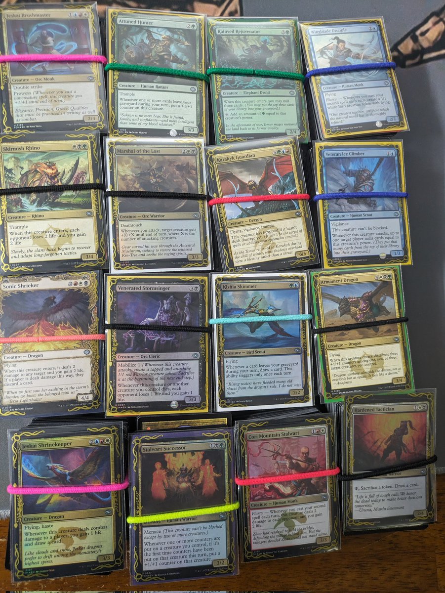 It's time everyone!  I built 16 unique Tarkir decks to give away in Vegas and we're testing some of them out today let's goooooooo