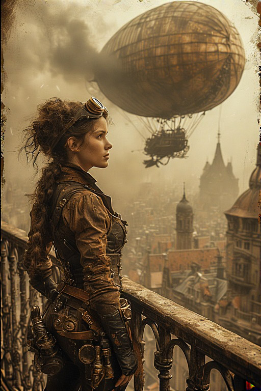 razzabuilds's tweet image. QT Steampunk Woman