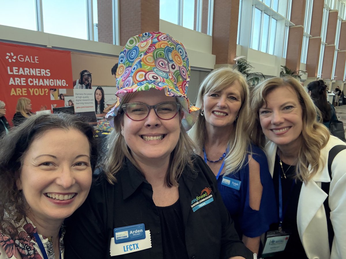 tx_yim's tweet photo. ⁦@LearnTexas⁩ is where I connected with ⁦@TrishHinze⁩ who is an awesome LearningForwardTexas trainer! https://t.co/Lbdzh9zTC1