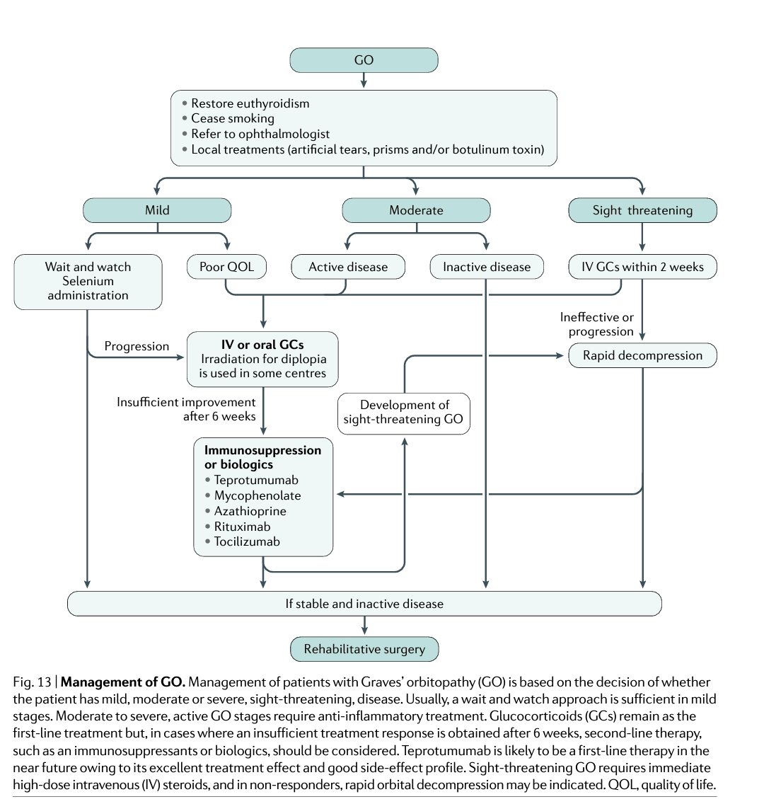 Graves’ diseases
🧠📌 #GravesDisease 2020: Lo esencial del artículo de Davies et al. en Nature Reviews
🧵1⃣🔬 ¿Qué es la enfermedad de Graves (GD)?
🦋 Autoinmune
⚡ Hiperfunción tiroidea
👁️ Orbitopatía de Graves (GO)
🦵 Mixedema pretibial (PTM)
✅ ¡Es la causa más común de
